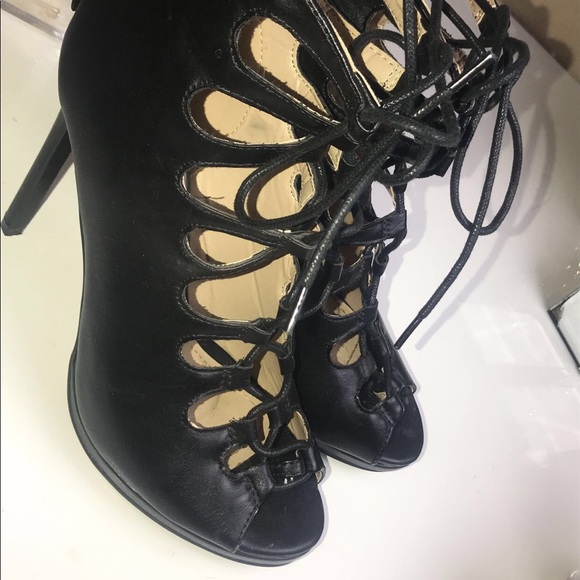 Shoes - Black lace heels Shoes - Black lace heels